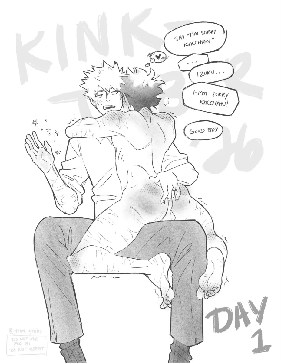 Midoriya Izuku, Bakugou Katsuki by Spicy Misty