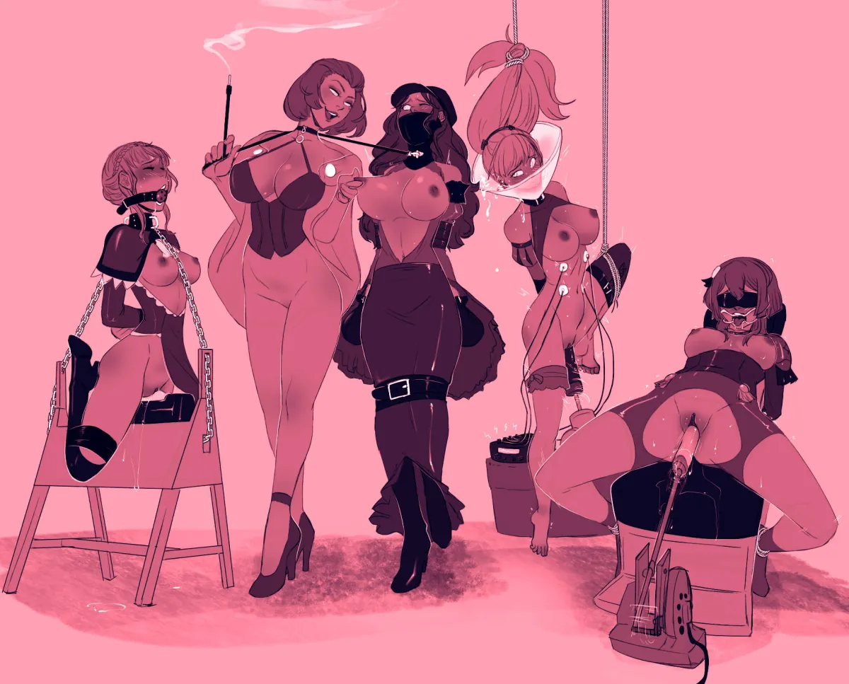 Hilda Valentine Goneril, Marianne Von Edmund by My Pet Tentacle Monster