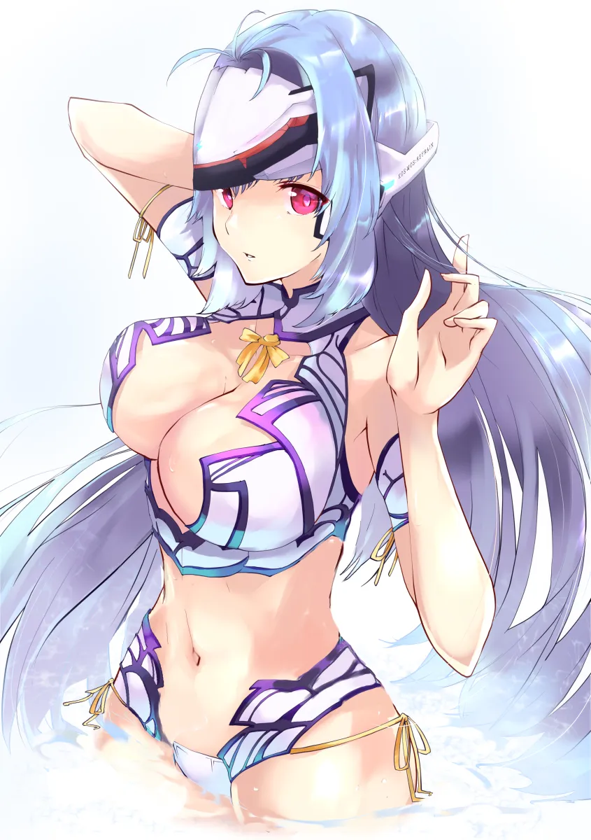 Kos-Mos, Kos-Mos Re: by Risumi (Taka-Fallcherryblossom)