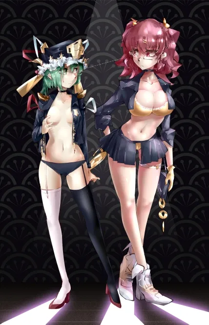Shiki Eiki, Onozuka Komachi by Witherking