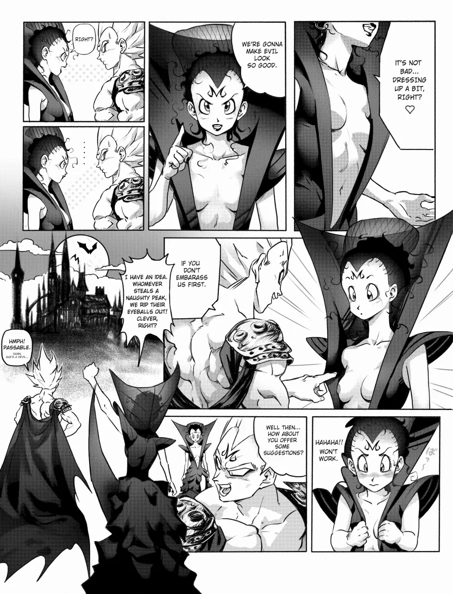 Vegeta, Bulma by Amachu A