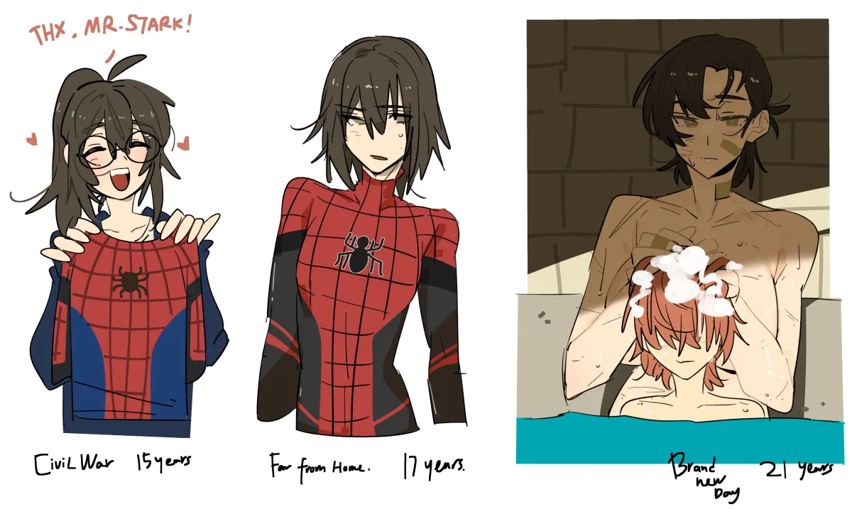 Spider-Man, Spider-Man (Original Suit) by Lusin01