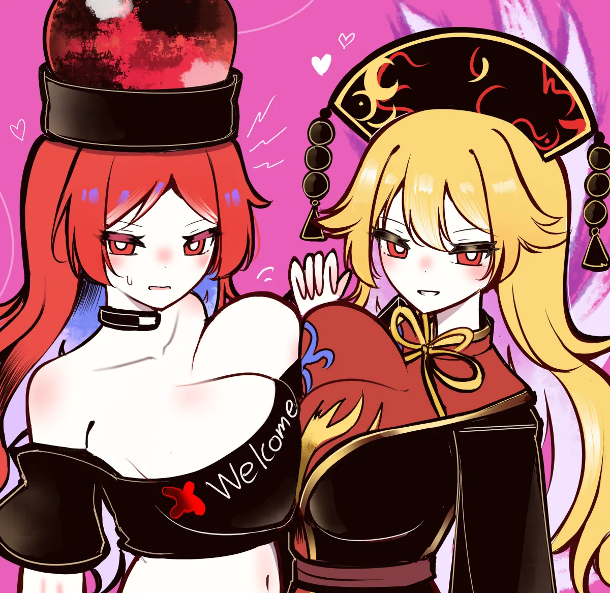 Junko (Touhou), Hecatia Lapislazuli by Shen Bi Ren (User Rjgy2824)