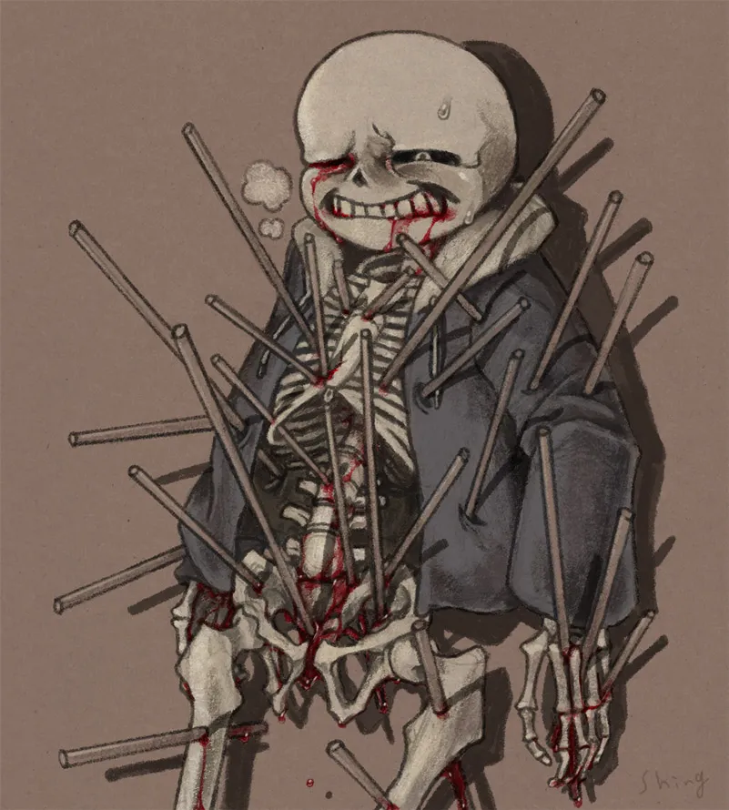 Sans (Undertale) by Anminshing