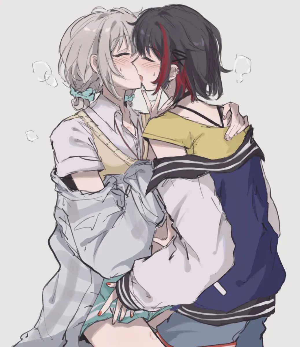 Mitake Ran, Aoba Moca by Crreamer