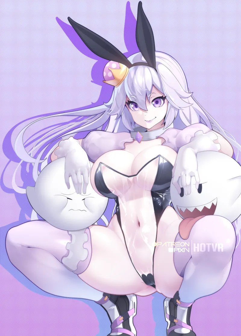 Princess King Boo, Boo (Mario) by Hot Vr