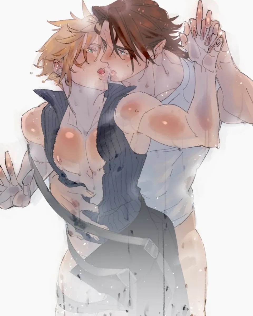 Cloud Strife, Squall Leonhart by Ryouto