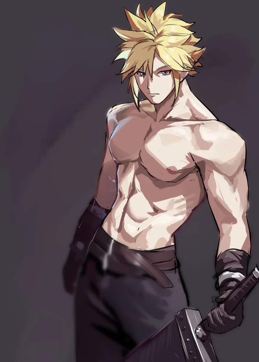 Cloud Strife by Amamiyayk