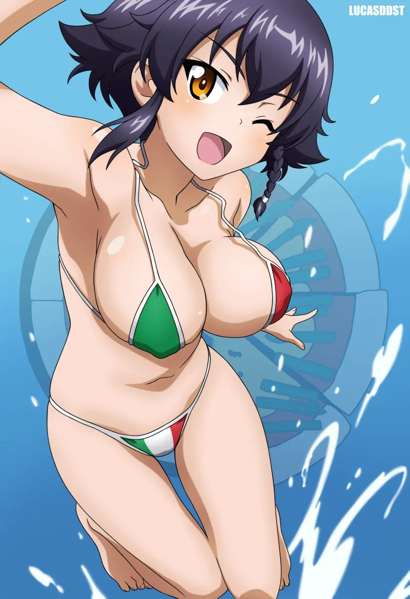Pepperoni (Girls Und Panzer) by Lucasddst