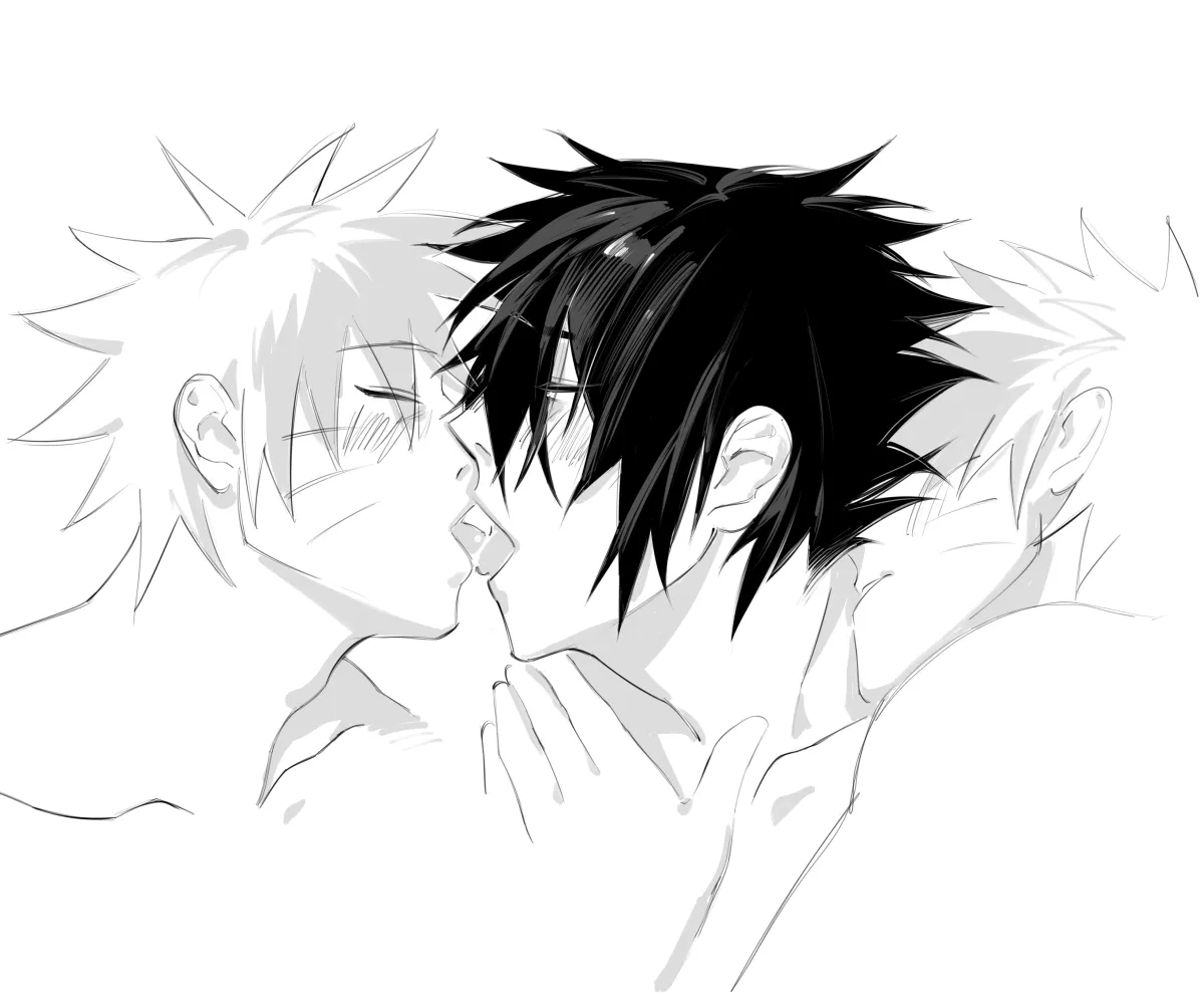 Uzumaki Naruto, Uchiha Sasuke by Imawesome235
