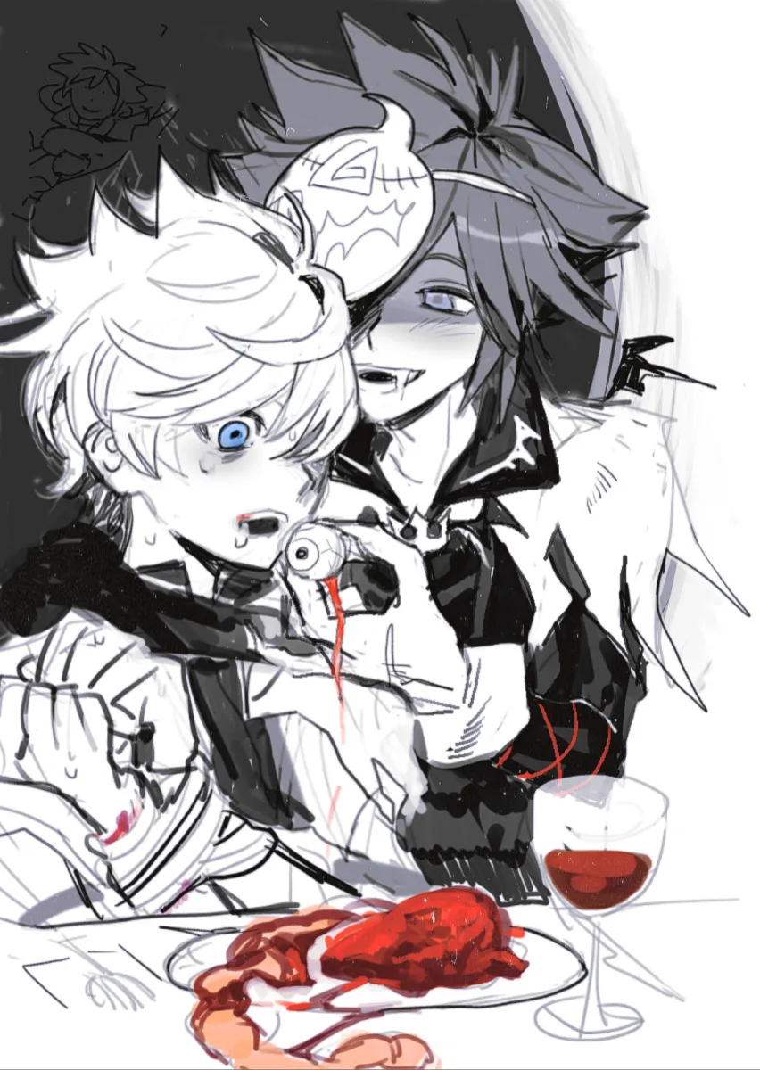 Sora (Kingdom Hearts), Roxas by Hat Babo
