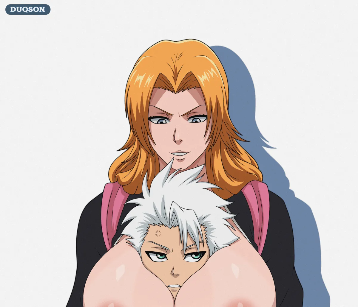 Matsumoto Rangiku, Hitsugaya Toushirou by Duqson