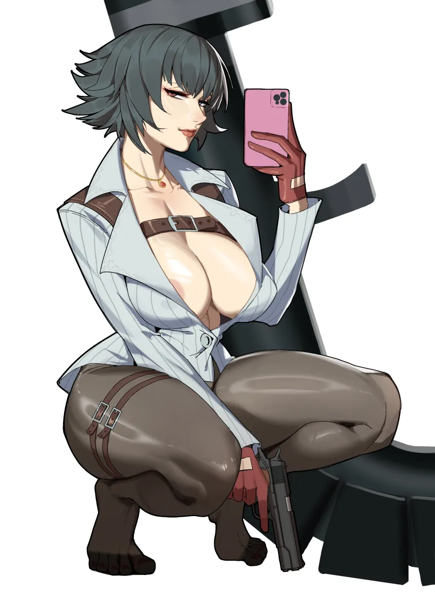 Lady (Devil May Cry) by Cloudy Rain4