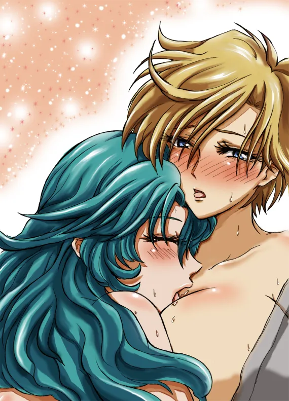 Ten'ou Haruka, Kaiou Michiru by 0808
