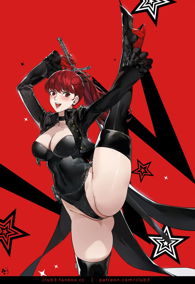 Yoshizawa Kasumi, Violet (Persona 5) by Club3