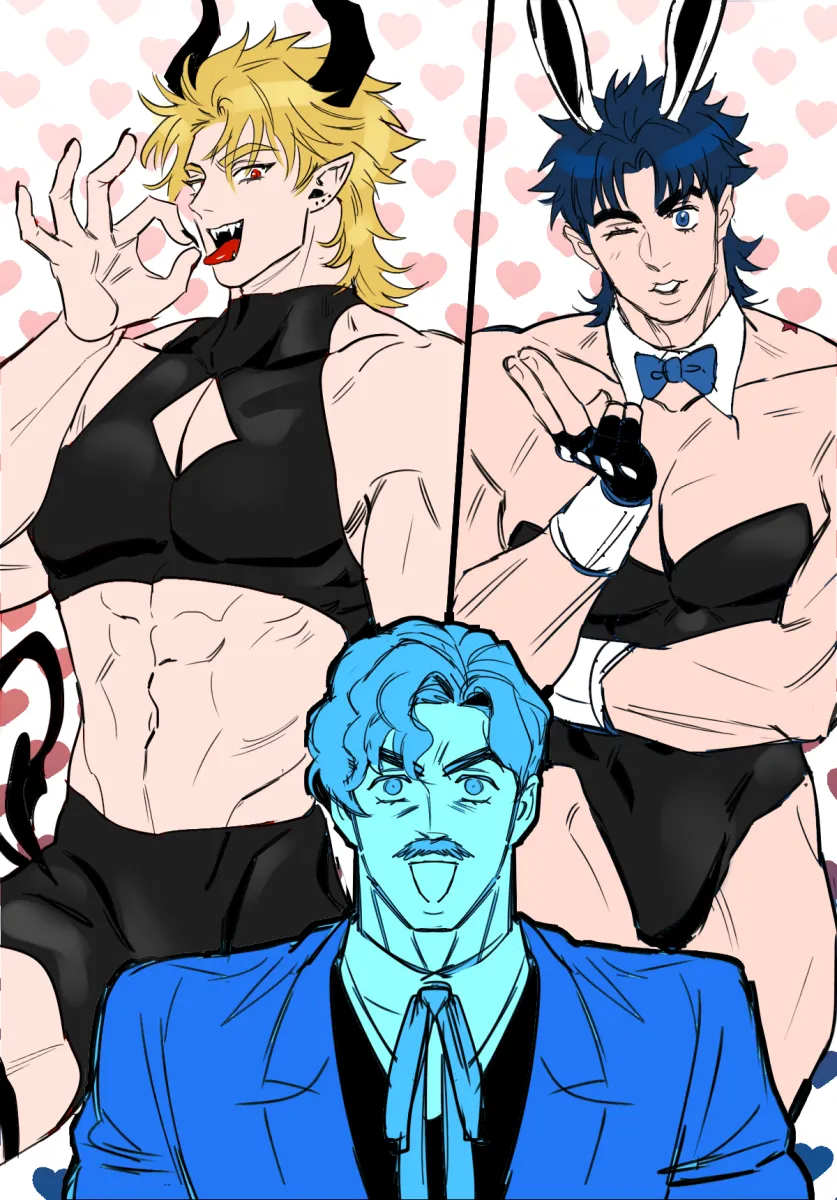 Dio Brando, Jonathan Joestar by Acea N