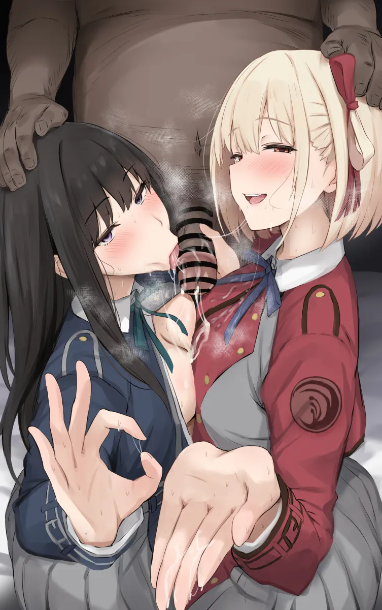 Nishikigi Chisato, Inoue Takina by Riboshika