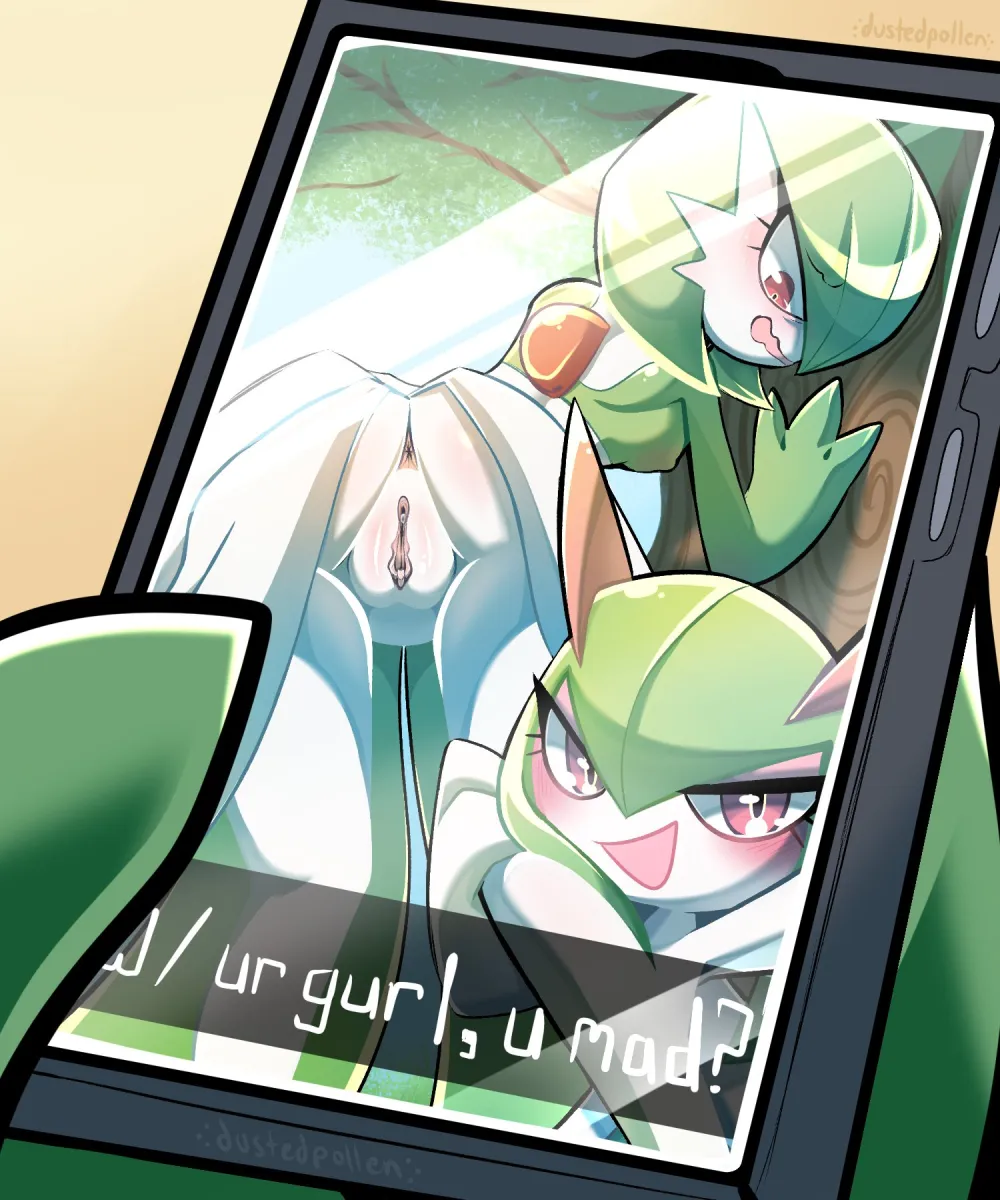 Gardevoir, Kirlia by Dustedpollen