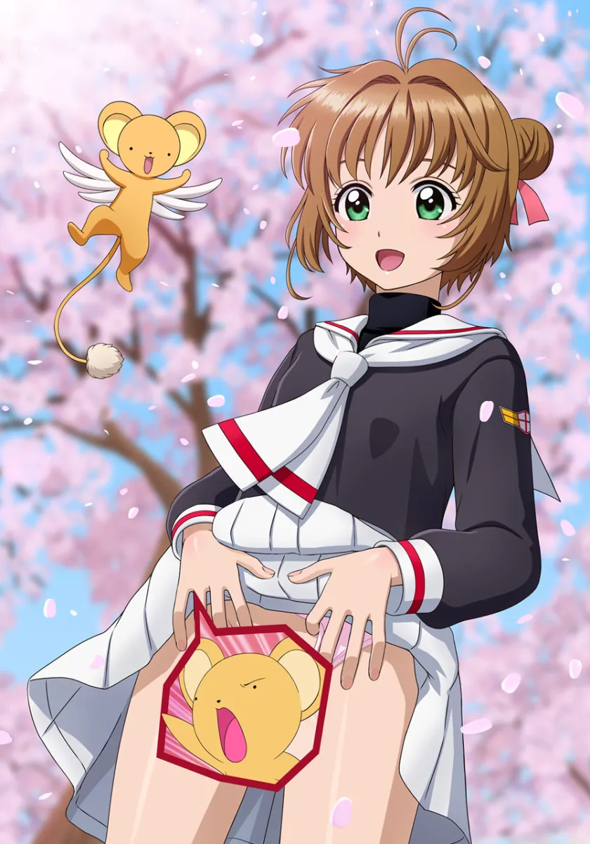 Kinomoto Sakura, Kero (Cardcaptor Sakura) by Tooo