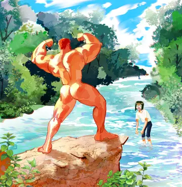 Double Biceps Pose