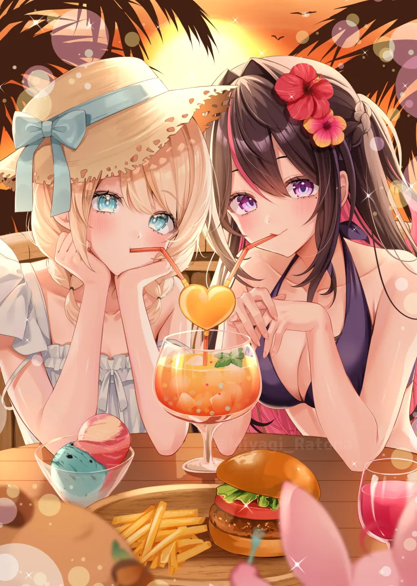 Kazama Iroha, Azki (Hololive) by Miyagi Ratona