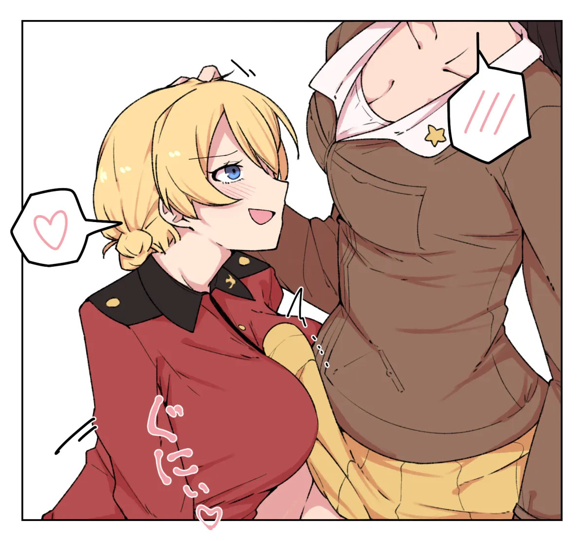 Darjeeling (Girls Und Panzer), Nishi Kinuyo by Zannen Hero
