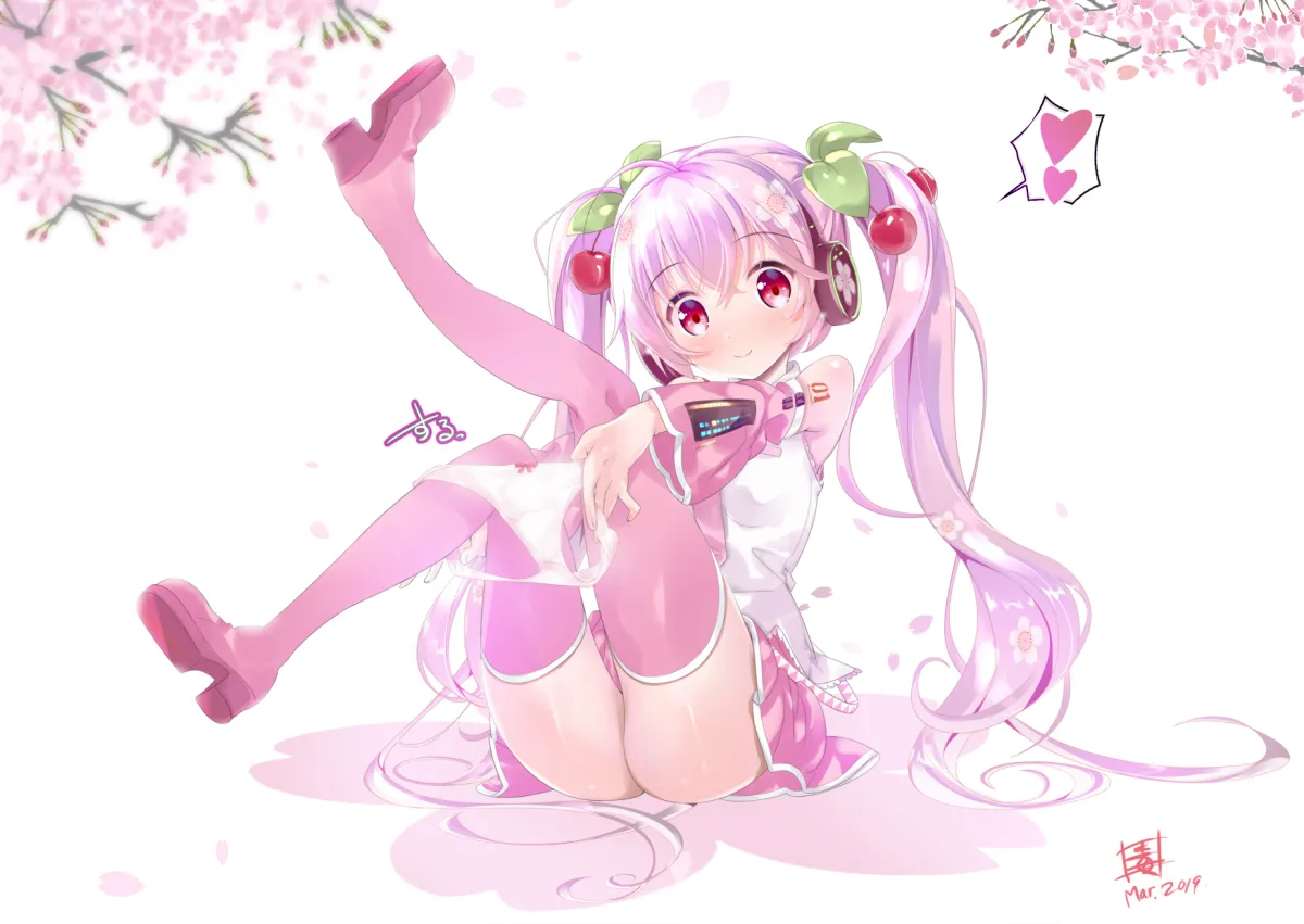 Hatsune Miku, Sakura Miku by Doku Momo