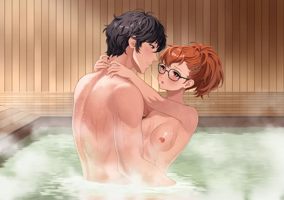 Amamiya Ren, Shiomi Kotone by Yura S Arts