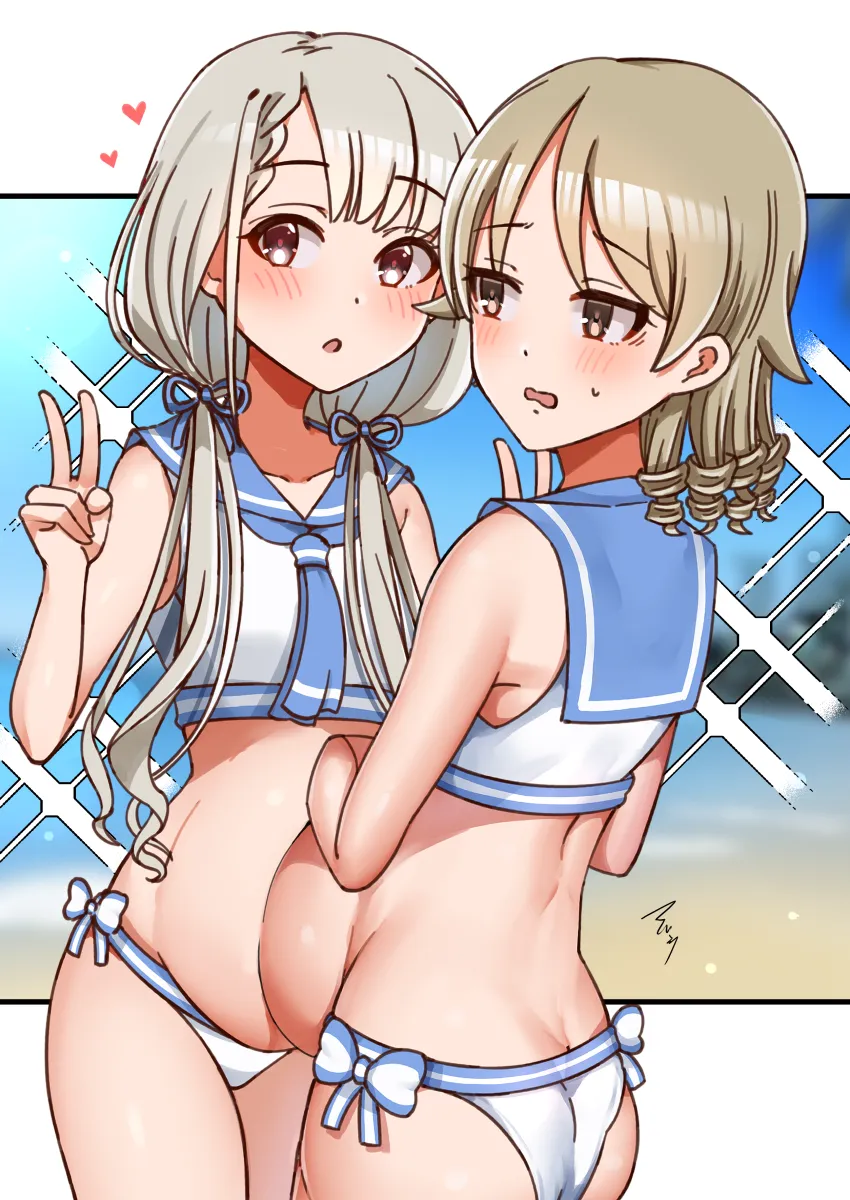 Morikubo Nono, Hisakawa Nagi by Mabanna