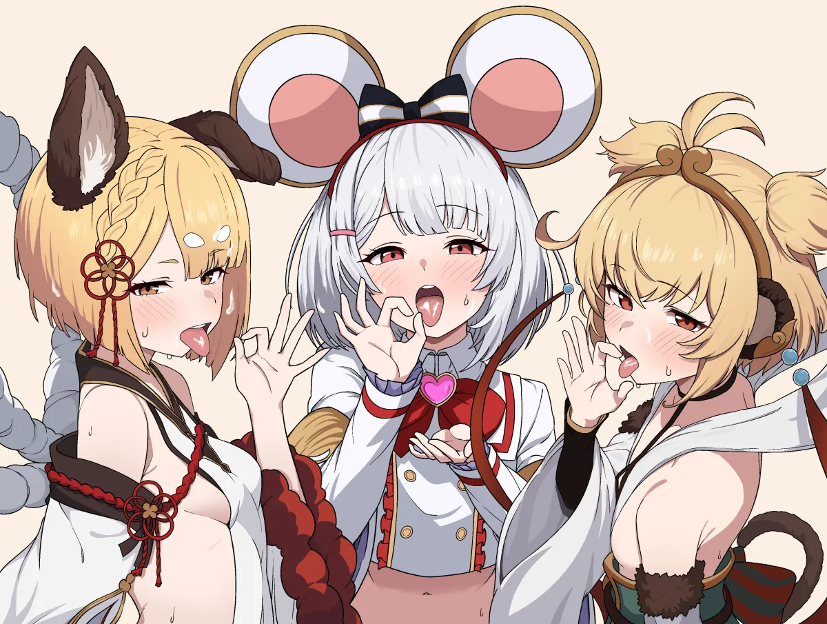 Vikala (Granblue Fantasy), Andira (Granblue Fantasy) by 0Haribo0