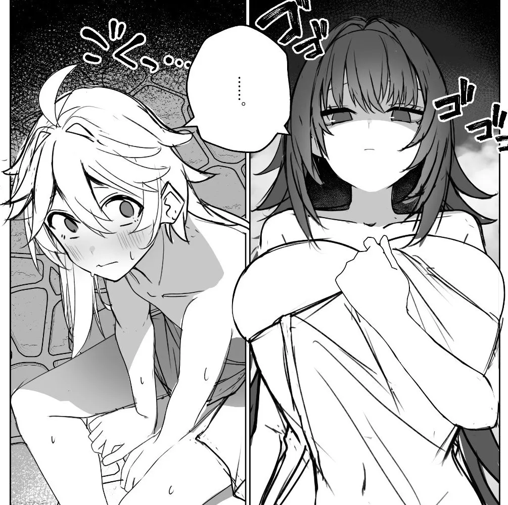 Aether (Genshin Impact), Danica (Genshin Impact) by Nidaime (Doronbo)