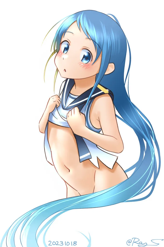 Samidare (Kancolle) by Ray.s