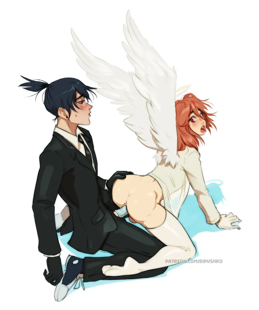 Hayakawa Aki, Angel Devil (Chainsaw Man) by Ripushko