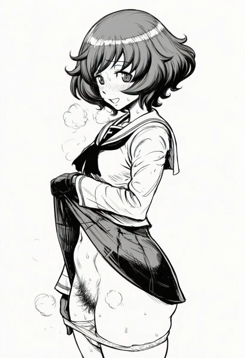 Akiyama Yukari by Aquaberrymarine