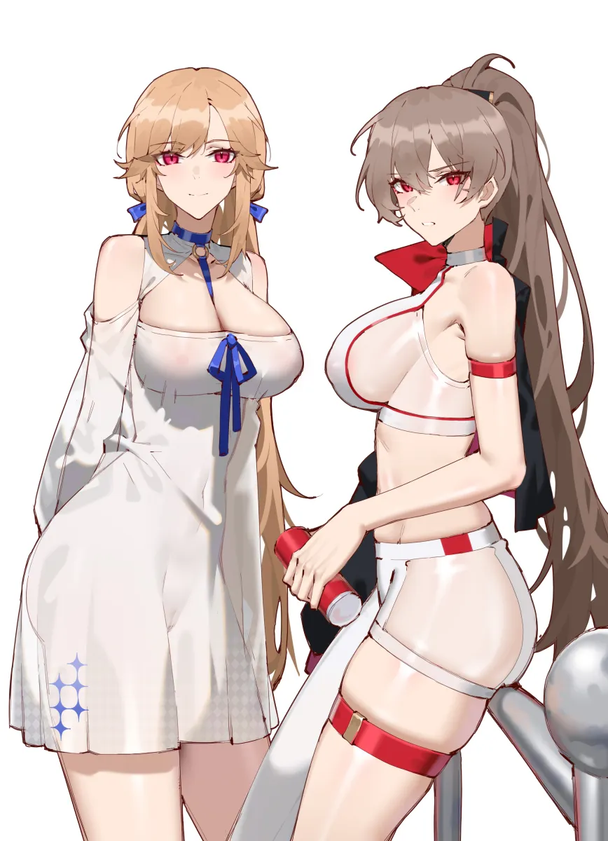 Jean Bart (Azur Lane), Richelieu (Azur Lane) by Wsfw
