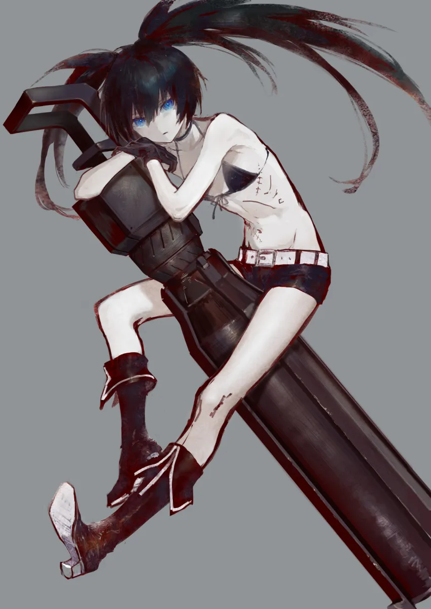 Black Rock Shooter (Character) by Ethanol Oho