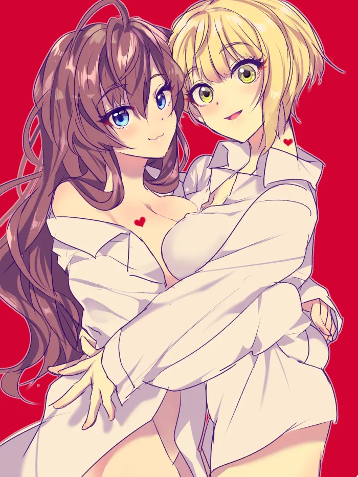 Ichinose Shiki, Miyamoto Frederica by Shiroto Iku