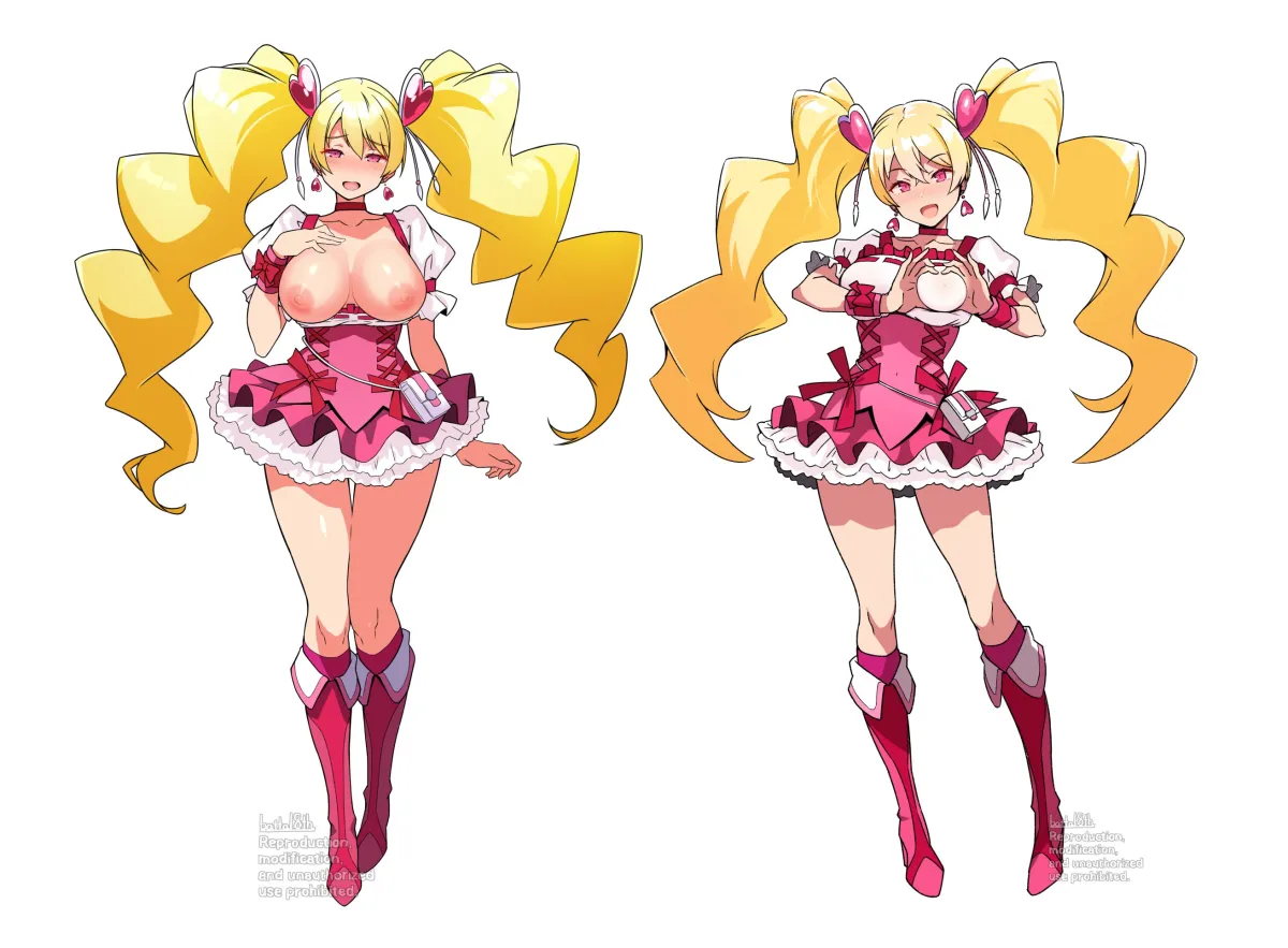Momozono Love, Cure Peach by Batta 16-Sei