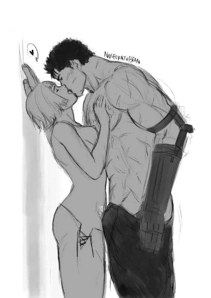 Guts (Berserk), Farnese (Berserk) by Aki (Akistrike)
