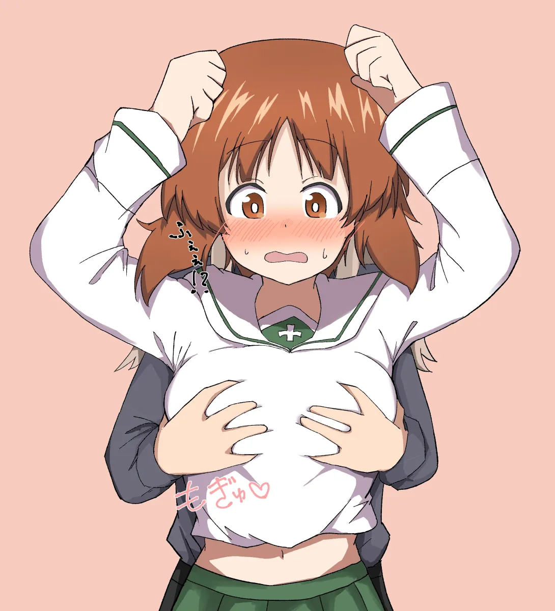 Nishizumi Miho, Itsumi Erika by Chaarai