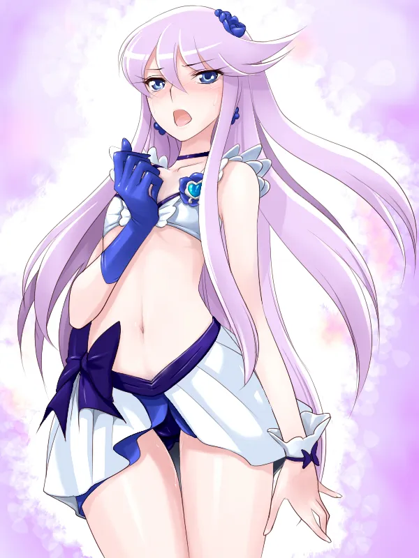 Tsukikage Yuri, Cure Moonlight by Suzu-Batsu