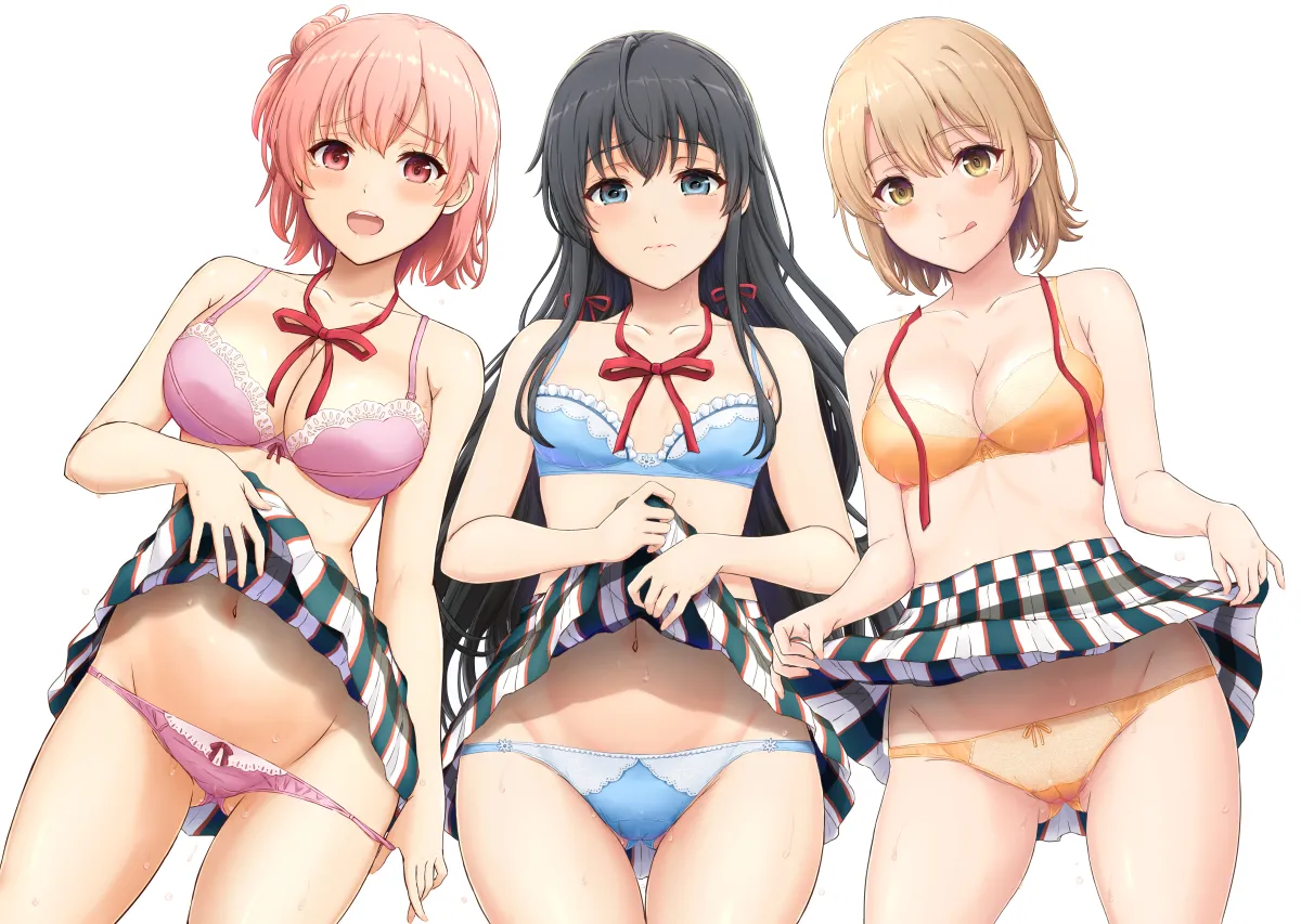 Yukinoshita Yukino, Yuigahama Yui by Inanaki Shiki