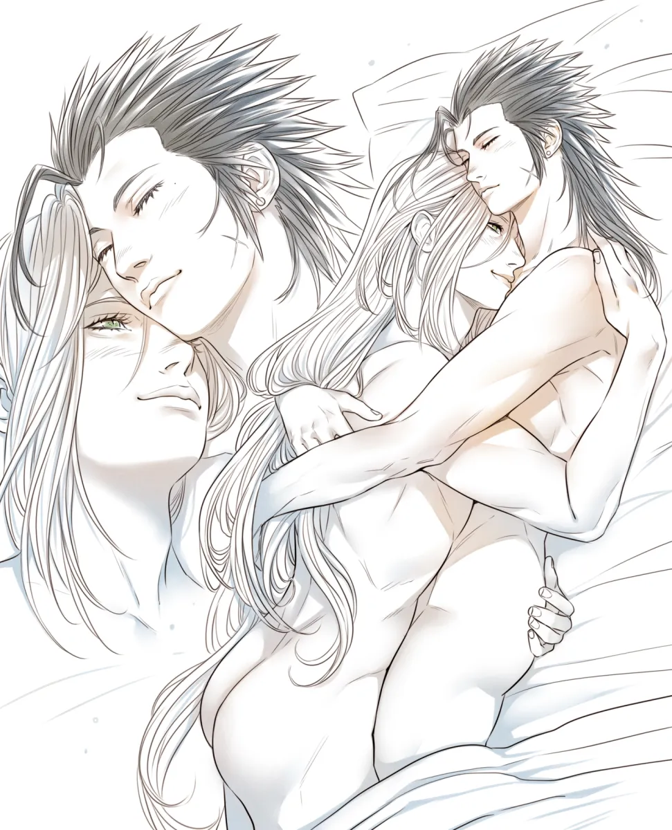 Sephiroth, Zack Fair by Crylin6
