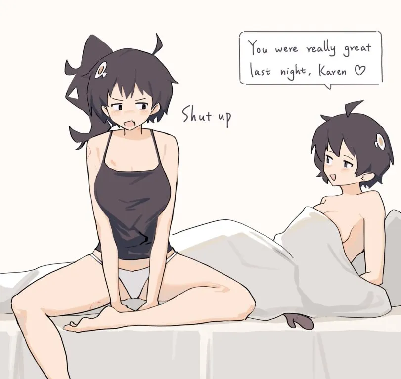 Araragi Karen, Araragi Tsukihi by Baisebandaoti1