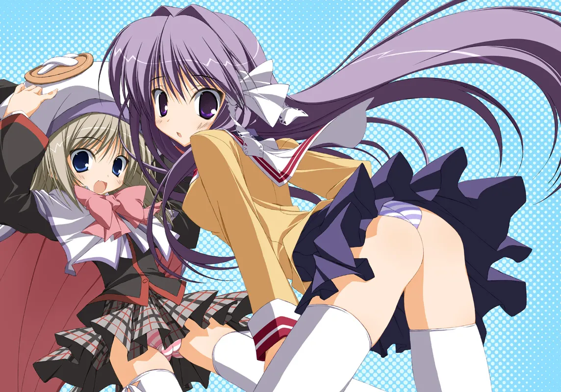 Noumi Kudryavka, Fujibayashi Kyou by Suzuri (Tennenseki)