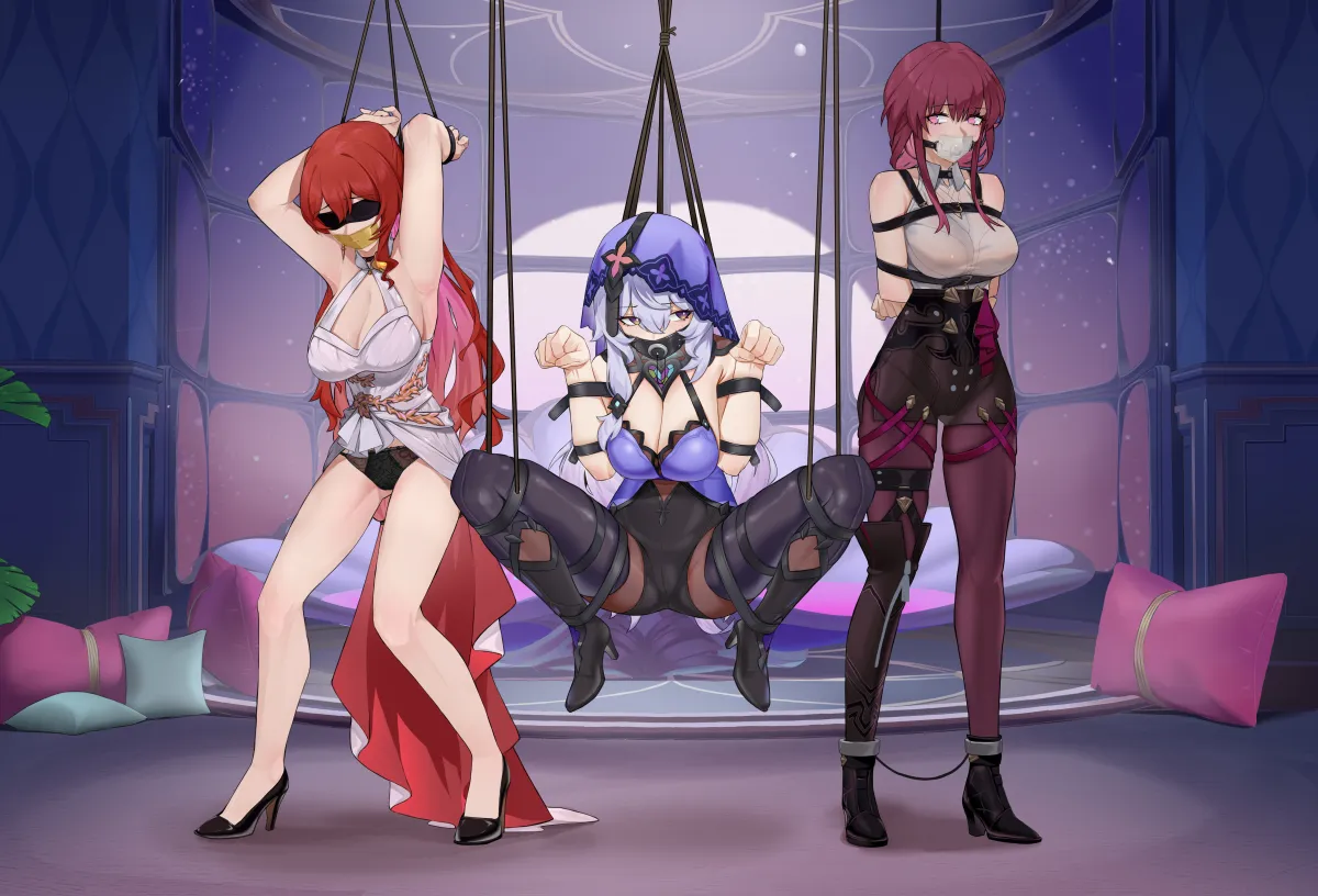 Kafka (Honkai: Star Rail), Black Swan (Honkai: Star Rail) by Impactinjury