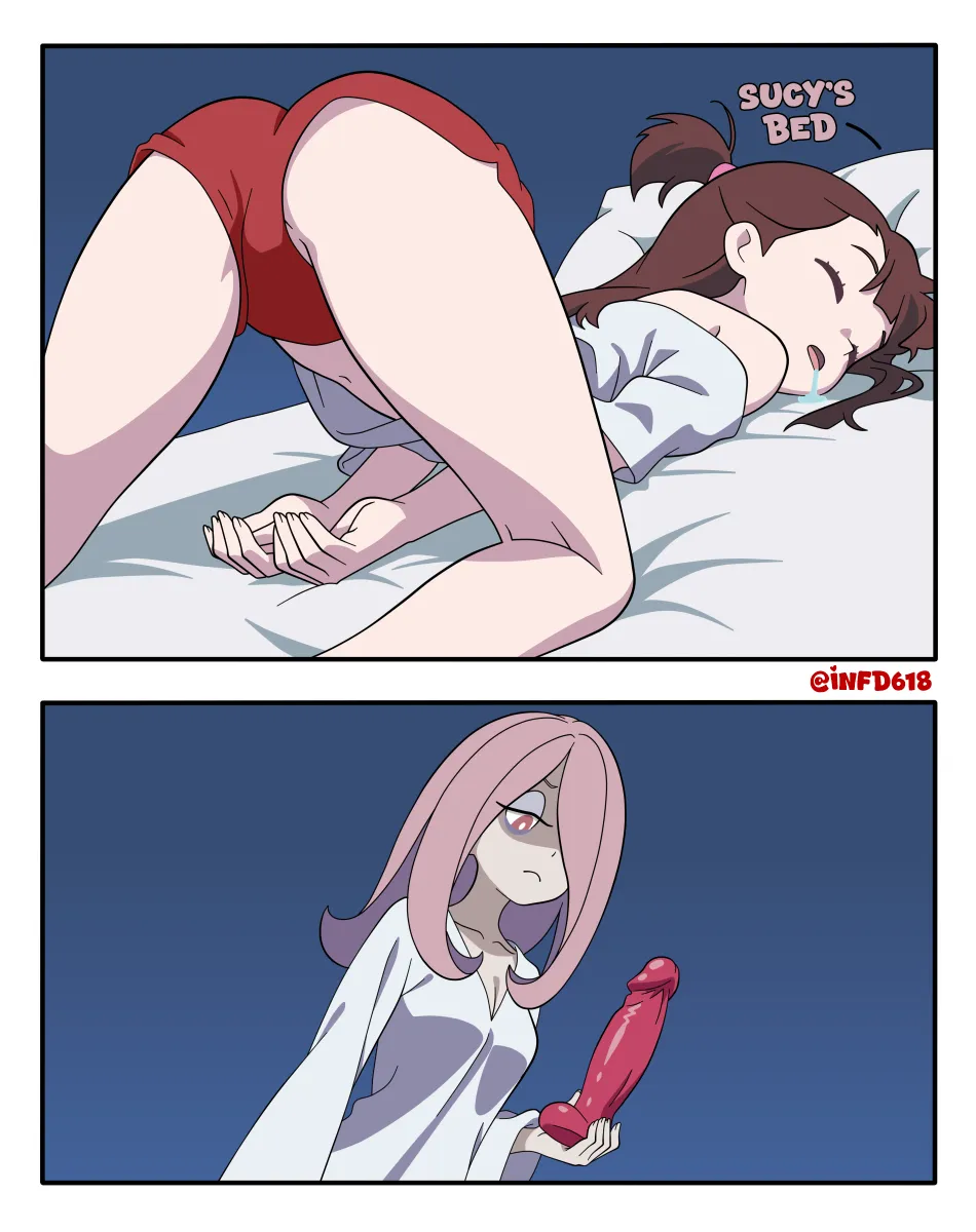 Kagari Atsuko, Sucy Manbavaran by Infd D