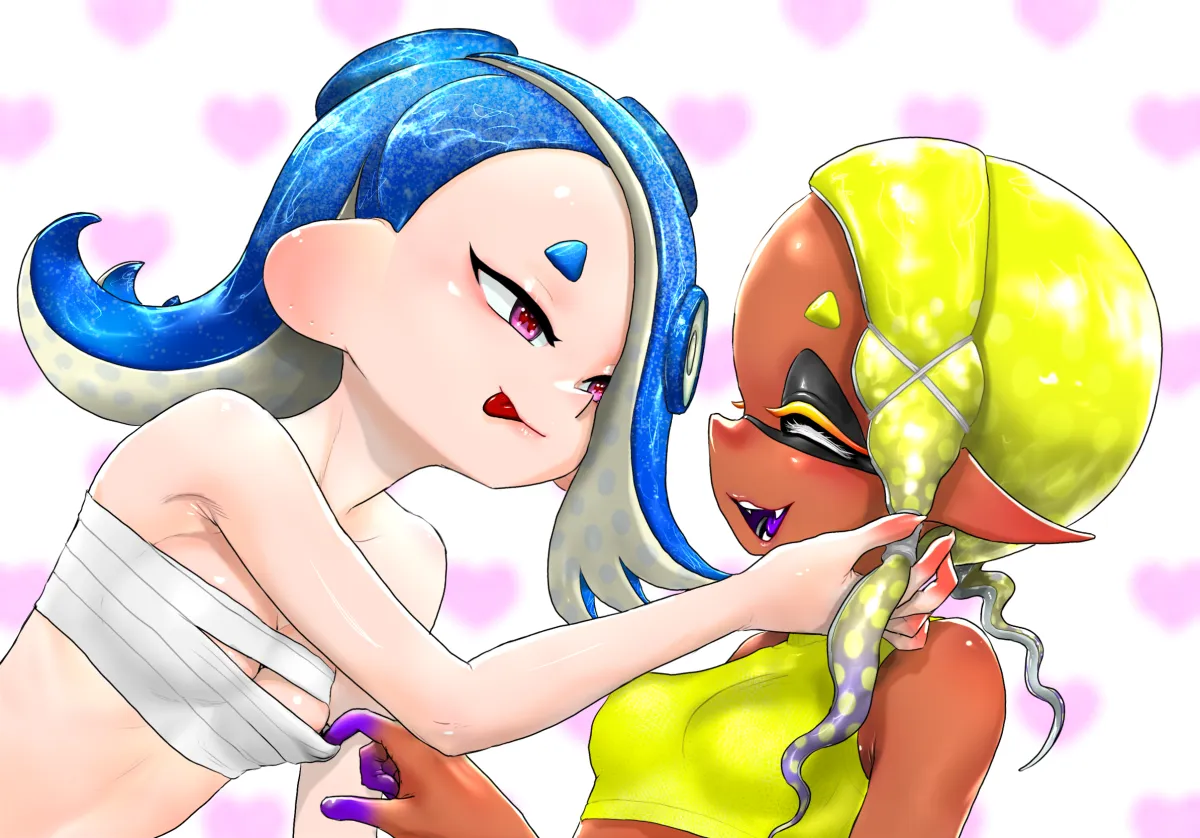 Shiver (Splatoon), Frye (Splatoon) by Koharu2.5