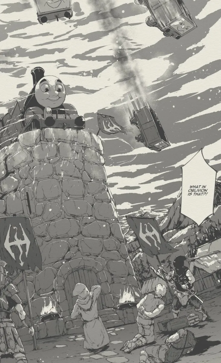 Dovahkiin, Thomas The Tank Engine by Tyrone