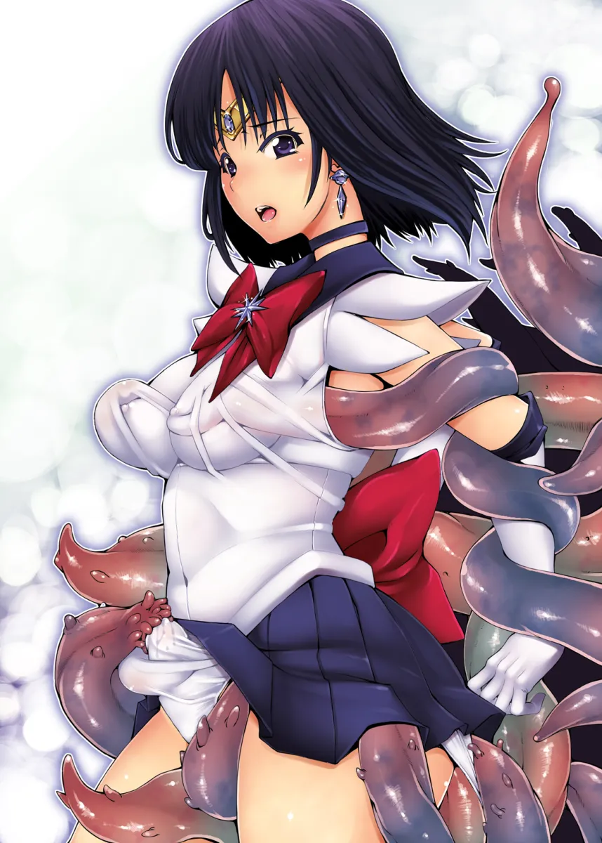 Tomoe Hotaru, Sailor Saturn by Red-Rum